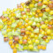 Piastrelle irregolari per mosaico in vetro, 500 g, colore casuale, per fai da te, creative, per decorare la casa, vasi, tazze, cornici, vasi da fiori (serie gialla)