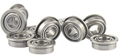 KYISOY SMF117ZZ Flanschlager 7x11x3 mm 10/20/50 STÜCKE ABEC-3 Doppelt abgeschirmter Edelstahl mit Flansch SMF117 ZZ Kugellager SMF117Z 117 (Color : 50PCS, Size : SMF117ZZ)