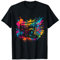 80er 90er Jahre Retro Party Verkleidung Kassette T-Shirt