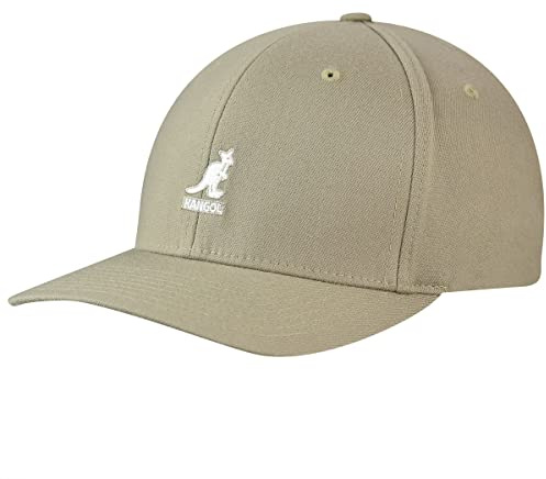 Kangol Wool Flexfit Baseball Bonnet Unisexe pour Adultes, Taupe, XXL