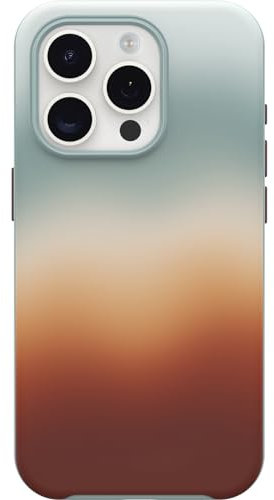 OtterBox iPhone 15 Pro (Only) Symmetry Series Case - ARIZONA SUNRISE (Blue), snaps to MagSafe, ultra-sleek, raised edges protect camera & screen
