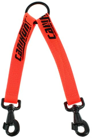 CANIHUNT Hunter First Doppel-Paare für Hunde, Orange, 25 cm, französische Marke.