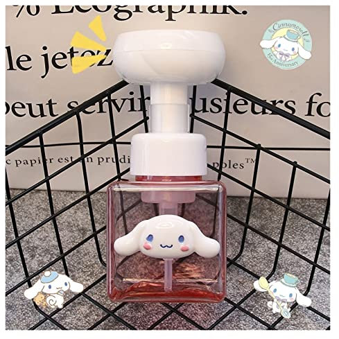 Seifenspender, süße Blumenschaum-Lotion, Duschgel, Handseife, Pressflasche, geeignet für Badezimmer, Wohnzimmer, Küche (Farbe: 1) (2)