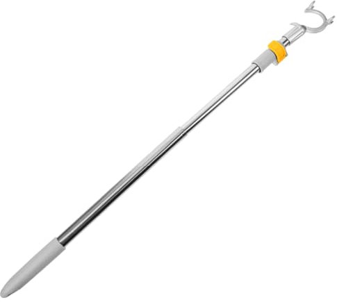 Cabilock Bastón Telescópico para Ropa Ajustable Inoxidable Barra Retráctil de Secado de Ropa Perchero Ligero para Uso y Armario para Reducidos