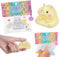 Vibbang 2 Stück Hamster Squeeze Spielzeug, Squishy Fidget Toys, Hamster Anti Stress Spielzeug, Kawaii Stress Relief Squeeze Toy, Mochi Squishy Spielzeug Geschenke für Kinder Erwachsene