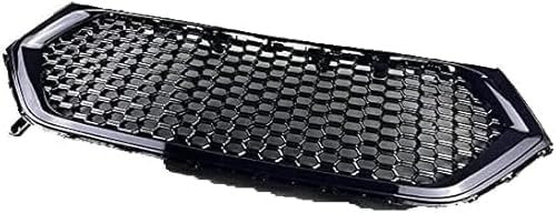 DRYFAL Auto Frontstoßstangengrill für Ford Edge 2015-2018 Vorne Grill Kühlergrille vorne Oben Wabengrill Front Grill Auto Frontgrill