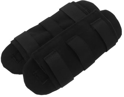 BELLIFFY 2Stücke Schulterpolster für Rucksack Gepolsterte Schultergurte für Taschen Bequeme Schulterpolster für Kamerataschen Laptoptaschen und Umhängetaschen Langlebig und Atmungsaktiv