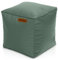 Green Bean Sitzhocker aus Kunstleder - Pouf mit EPS Perlen Füllung - 40 x 40 cm - perfekte Ergänzung zum Sitzsack - Sitzwürfel Sitzkissen Hocker Fußhocker - Taubenblau