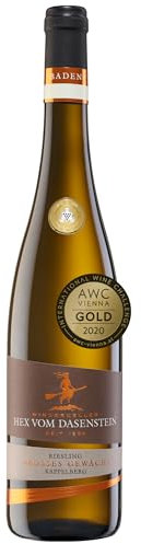 Hex vom Dasenstein Riesling trocken, Großes Gewächs vom Gewann Kappelberg - GOLD AWC Vienna - hochwertiger Weißwein trocken, limitierte Flaschenzahl, Qualitätswein aus Baden (1 x 0,75l)