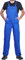 MAZALAT work wear Salopette da Lavoro Uomo, Taglie Grandi S-3XL, Made in EU, Colori Diversi, Tuta da Lavoro Uomo Qualità, Blu, 3XL