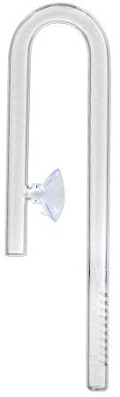 N/A 17 mm Glass Inlet Lily Pipe Skimmer for Aquarium Plants Tank