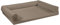 Juelle Orthopädisches Hundebett aus Kunstleder, Hundesofa mit Orthopädischer Hundematratze, Abnehmbare Hülle, Maschinenwäsche, Lord L-XXL (145x105cm, Schmutzbeige)
