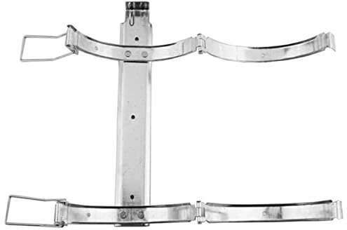 Cabilock 1pezzi Supporto da Parete per Estintore Gancio Fissaggio in Ferro Design Semplice e Pratico Resistent Corrosione Facile da Installare