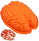 webake Brain Jelly Mould Large Silicone 8.5'' Halloween Jelly Mould Cake Moulds Baking Pudding Jelly Dessert for Halloween Party