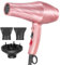 Jooayou Profi Fön Ionen Haartrockner 3000W Föhn mit Diffusor (3 Hitze-und 2 Geschwindigkeiten + Kühlstufen, 3 Aufsätze) Geeignet für Friseursalons Reisen und Zuhause Haarföhn, Geschenk-Hairdryer