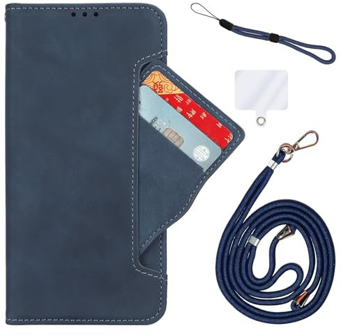 Damolong Brieftaschen-Handyhülle kompatibel für Xiaomi Redmi K70 Pro Lamborghini(6.67 Zoll), Magnetische Leder-Klapphülle für Xiaomi Redmi K70 Pro Lamborghini