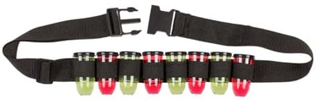 Out of the blue Shot-Gürtel mit 8 Shotgläsern - Schnapsgürtel zum Feiern