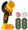 Amoladora angular inalámbrica para batería Dewalt de 20 V, herramienta de molienda sin escobillas de 100 mm, 12000 rpm, 3 velocidades variables para moler, cortar, pulir (solo herramienta)