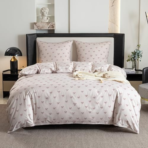 Cotton Market Bettwäsche-Set 155x200cm 3-teilig mit 2 Kissenbezügen 70x80cm