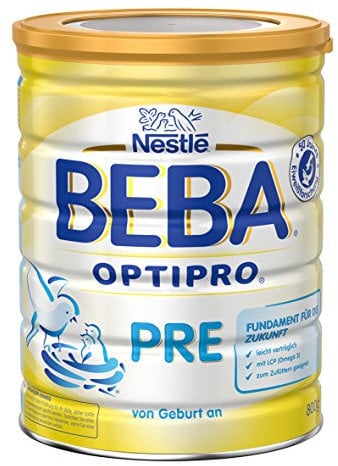 Nestlé BEBA Optipro PRE Anfangsmilch, von Geburt an, Pulver, 800g