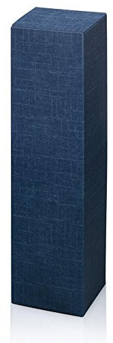 10 Stück Weinkarton, Weinverpackung, Flaschenkarton - Fineline blau Faltschachtel für eine Flasche Wein/Sekt (blau)