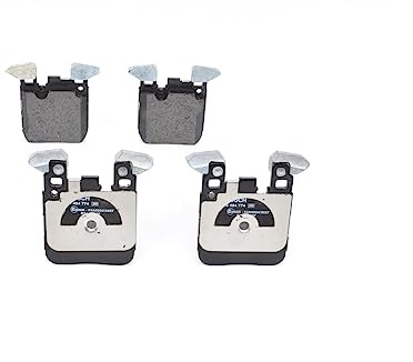 Bosch BP1948 - Brake Pads Car Rear Axle - Bosch Quality - Reduced Noise and Dust - ECE-R90 Certified - Copper-Free - 1 Set of 4 Pads