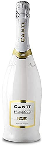 Canti - Prosecco D.O.C. ICE, Vino Espumoso Demi Sec, Uva Italiana Glera de Veneto, Sabor Crujiente y Afrutado, 1x750 ml