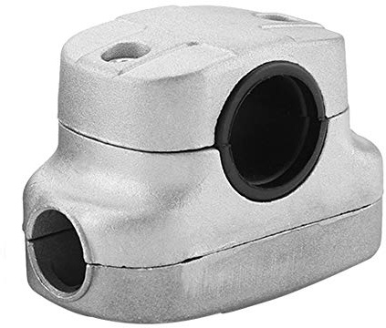 Nikou Griffhalterung Griffhalter Fix Bracket Clamp, 26mm Strimmer Stielklemme für Strimmer Trimmer Freischneiderrohr, Griffhalterungsclip für Rasenmäher und Freischneider