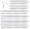 TOAOB 100pcs Earring Hooks 925 Sterling Silver French Ear Wires Fish Hooks for Jewellery Making DIY Earring Jewelry Findings