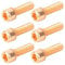 VBESTLIFE Bike Stem Screws, Bike Stem Screw Steering Handlebar Parts Ti-Alloy with Spacer Bike Accessories Kit(Gold)