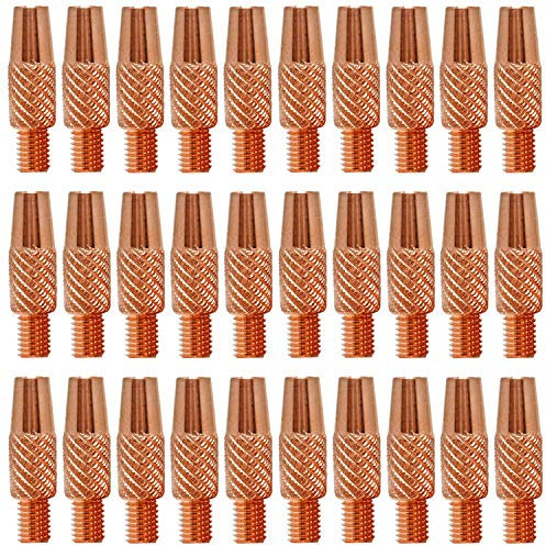 MIG Schweißkontaktspitzen 186406 .35 für Miller Schweißpistole Spoolmate 100, 200, 3035, 185 und Hobart Spoolgun DP-3035, SpoolRunner 100, Handler 125, 125 Ez, 130, 140, 190, 210 MVP etc.