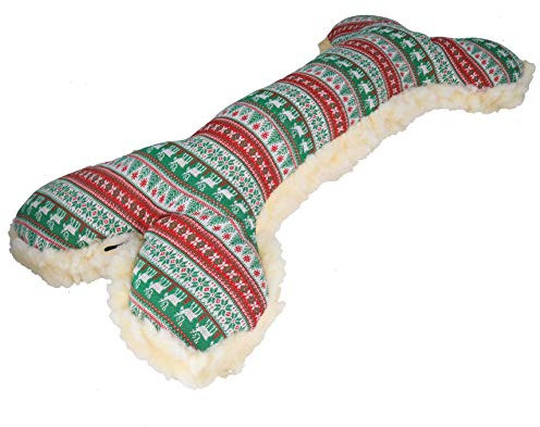 AB Tools Hundespielzeug, Plüschknochen, extra groß, 28 x 60 cm