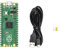 IBest Raspberry Pi Pico RP2040 Microcontroller Board with Colourful Pre-Soldered Header Flexible Mini Board Based on Raspberry Pi RP2040 Chip,Dual-Core Arm Cortex M0+ Processor,Support C/C++/Python