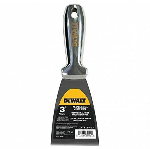 DeWALT Drywall Stainless Steel Jointing/Filling Knife 75mm (3in)