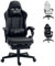 Vinsetto Computer Gaming Chair with Footrest, Video Gaming Chair for Adults with 130° Reclining Back, Desk Chair with Lumbar Support and Adjustable Height, Black
