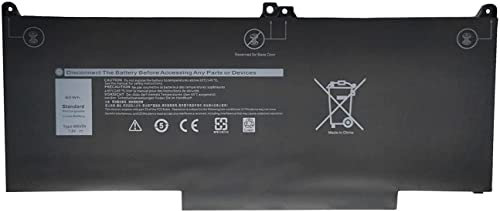 AKKEE MXV9V Laptop Battery for Dell Latitude 5300 5310 7300 7400 E5300 E5310 E7300 E7400 Inspiron 7300 7306 2-in-1 Latitude 5300 5310 2-in-1 Series 0829MX 5VC2M 05VC2M 829MX 60Wh