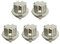 Daweglop 5 Stück Auto Rücklicht Stop Lampenhalter P21W Birne Halterung Fassung 63216943036 für X3 X5 E53 E65 E66 E83 E70