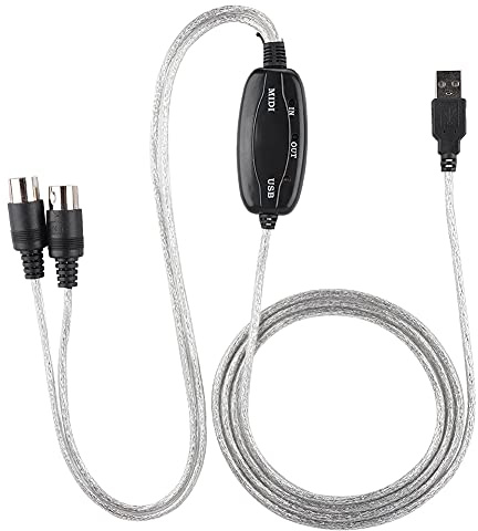 Puerto USB Cable Midi Cable de Edición de Música