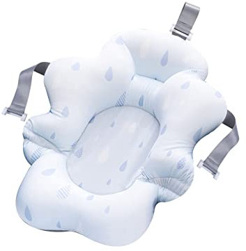 Coussin De Bain Bebe Pour Baignoire Bébé Siege Matelas Réducteur Coussin De Suspension Pour Le Bain De Bébé Empêchez Le Glissement Réglable Léger Coussin De Coussin De Bain Pour Bébé Nouveau-Né