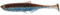 LMAB Bleak Shad 6 cm, 9 cm, 12 cm, 15 cm, 18 cm KÖFI - Gummifisch Angelköder - Gummiköder für: Zander, Barsch, Hecht & Forelle - Zanderköder Hechtköder - Kunstköder (18 cm, Galaxy)