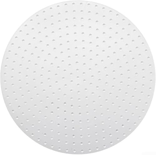 Wiederverwendbares Silikon-Pad für Reiskocher, feuerfest, verdickte Silikon-Reismatte für Reiskocher, antihaftbeschichtet, rund, Dampfgarer (28 cm)