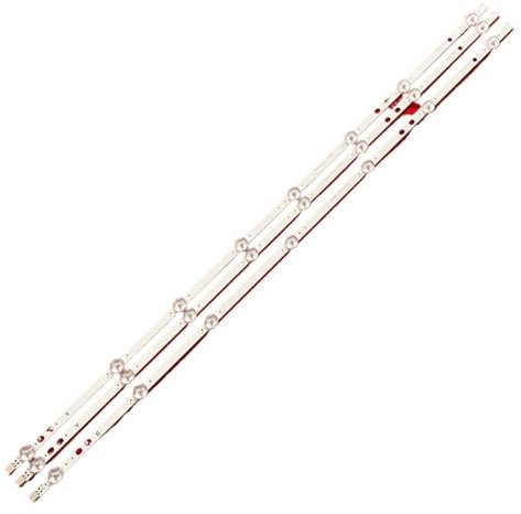 HAJMGUMC TV Lamps LED Backlight Strip Fit for JVC LT-40C750(A/B) LT-40C860 40 Bars Kit LED Band Fit for VESTEL 400DRT Fit for VNB A B-Type REV11 LB40017