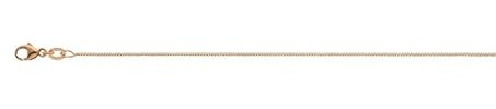 MUAU Schmuck Collier Venezianer Rotgold 750, 0.7mm, 50cm
