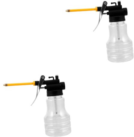 Gatuida 2pcs Oiler Can Car Engine Oil Storage Kettle Oil Dispenser Bottles Refillable