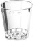 Sunrise Packaging 500 x Clear Shot Glasses CE 25ml Marked | Durable Reusable Plastic Shot Glasses for Cocktails Bars Pubs Clubs Parties