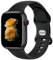 Correa deportiva de silicona para for apple Watch Mujeres & Hombres (38/40/41/42/44/45/46/49mm) - Correa deportiva e impermeable para iWatch Ultra 2/Ultra/SE 2/SE Serie 10/9/8/7/6/5/4/3/2/1, Negro