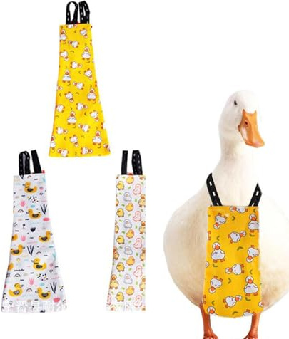 Windeln für Hühner – Wiederverwendbare Kleidung für Geflügel, Kleidung für Enten, Hühner und Gänse | Waschbare Windel für Bauernhof, Schmetterlingswindeln für Geflügel, wasserdicht, bequem und