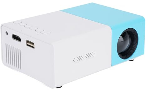 LICAEVEY Mini projecteur, Full HD 1080p Home Cinéma Vidéoprojecteur Halloween Projecteur Compatible avec HDMI USB AV Smartphone TV Box Ordinateur Portable