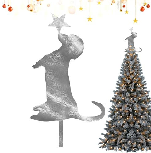 Genérico Weihnachtsbaum, Heimdekoration, wiederverwendbar, Hundekränze, Weihnachtsdekoration, für Wand, Tisch, Schlafzimmer, Wohnzimmer, Büro, Garten, Hof