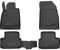 Walser XTR Gummi Fussmatten Auto für Opel Astra J 09/2009-10/2015, Astra J Caravan 10/2010-10/2015, 100% passgenaue Auto Fußmatten, robuste Universal Fußmatte Auto, Gummimatten Auto